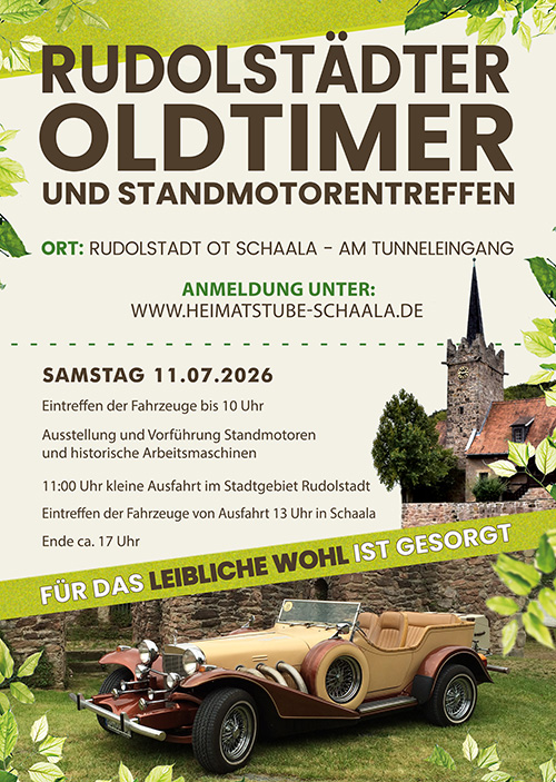 Plakat Oldtimertreffen 2026